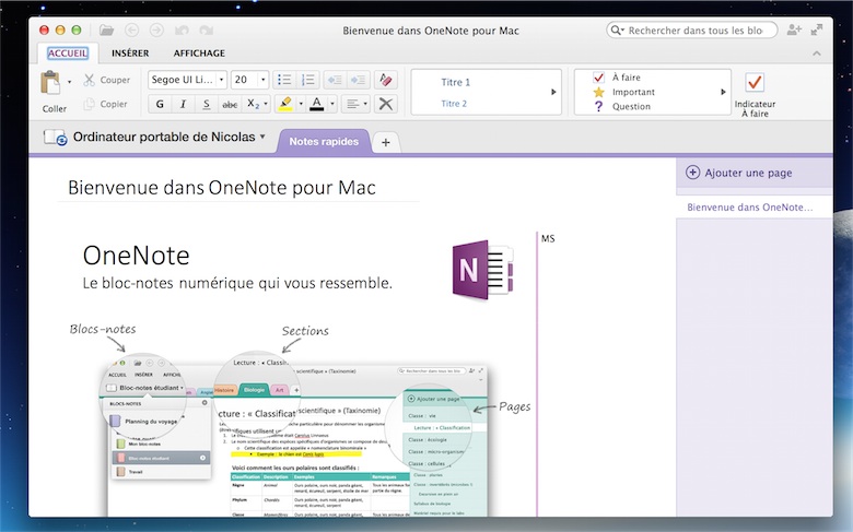 microsoft onenote for mac compatability with windows